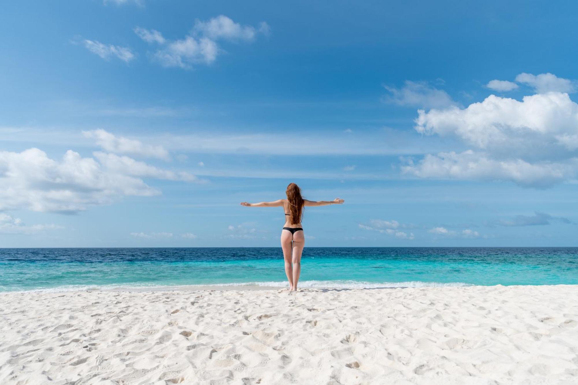Ostrov Beach Ukulhas Buitenkant foto