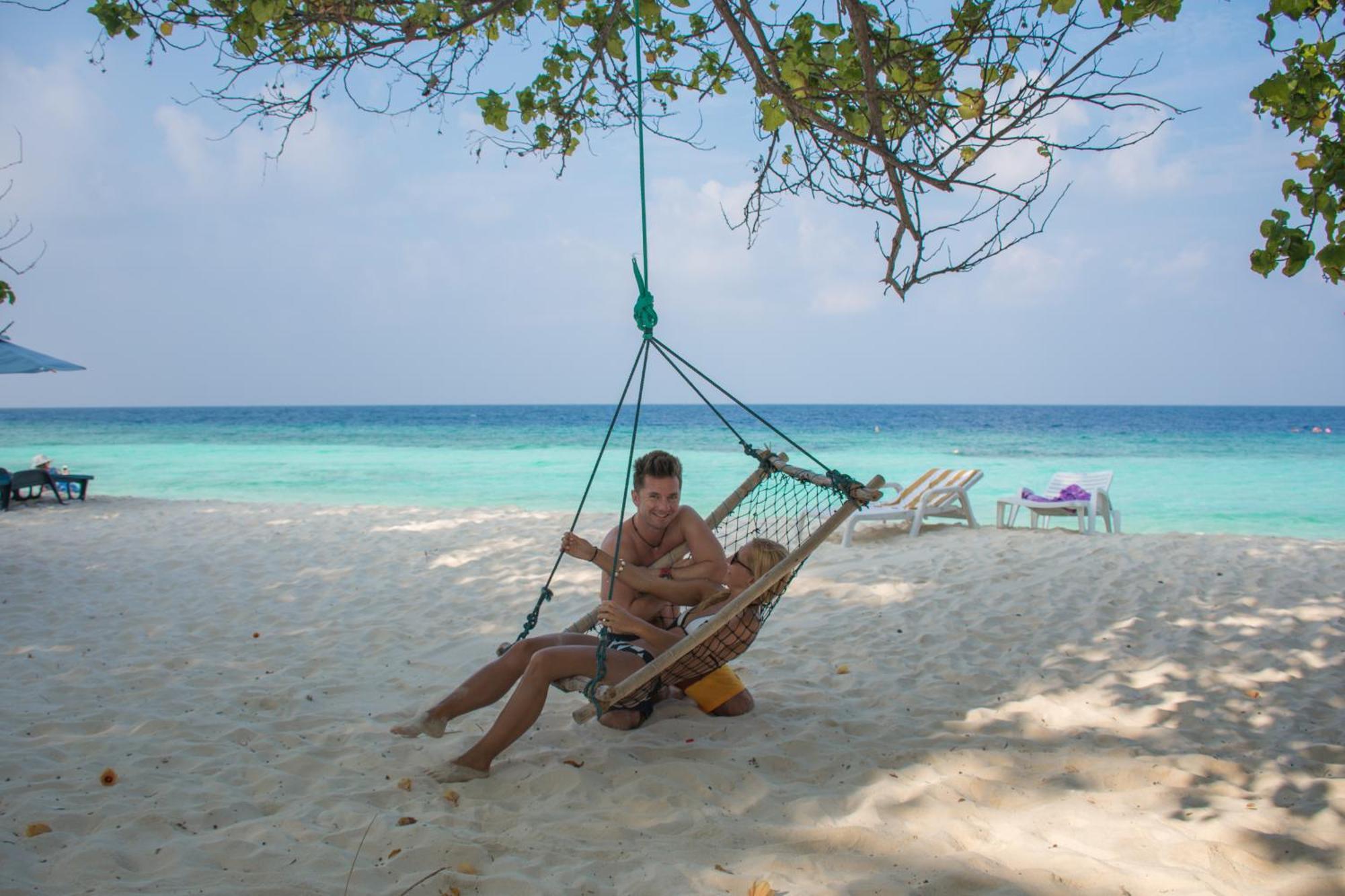 Ostrov Beach Ukulhas Buitenkant foto